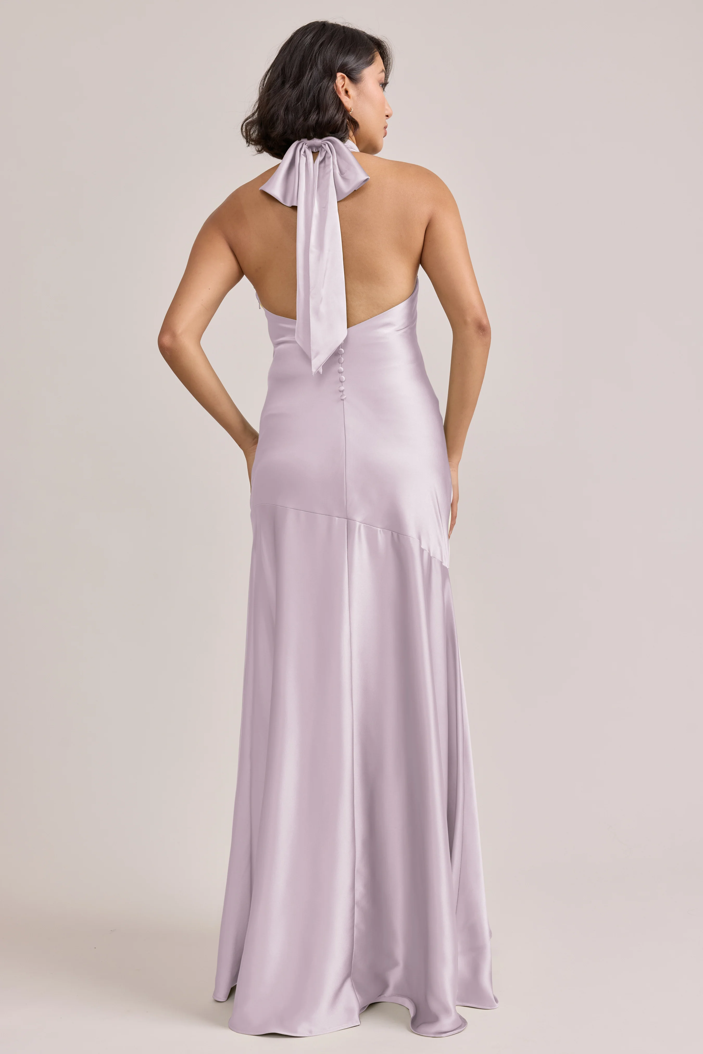 Amaya Satin Dress | Made To Order - Image 78