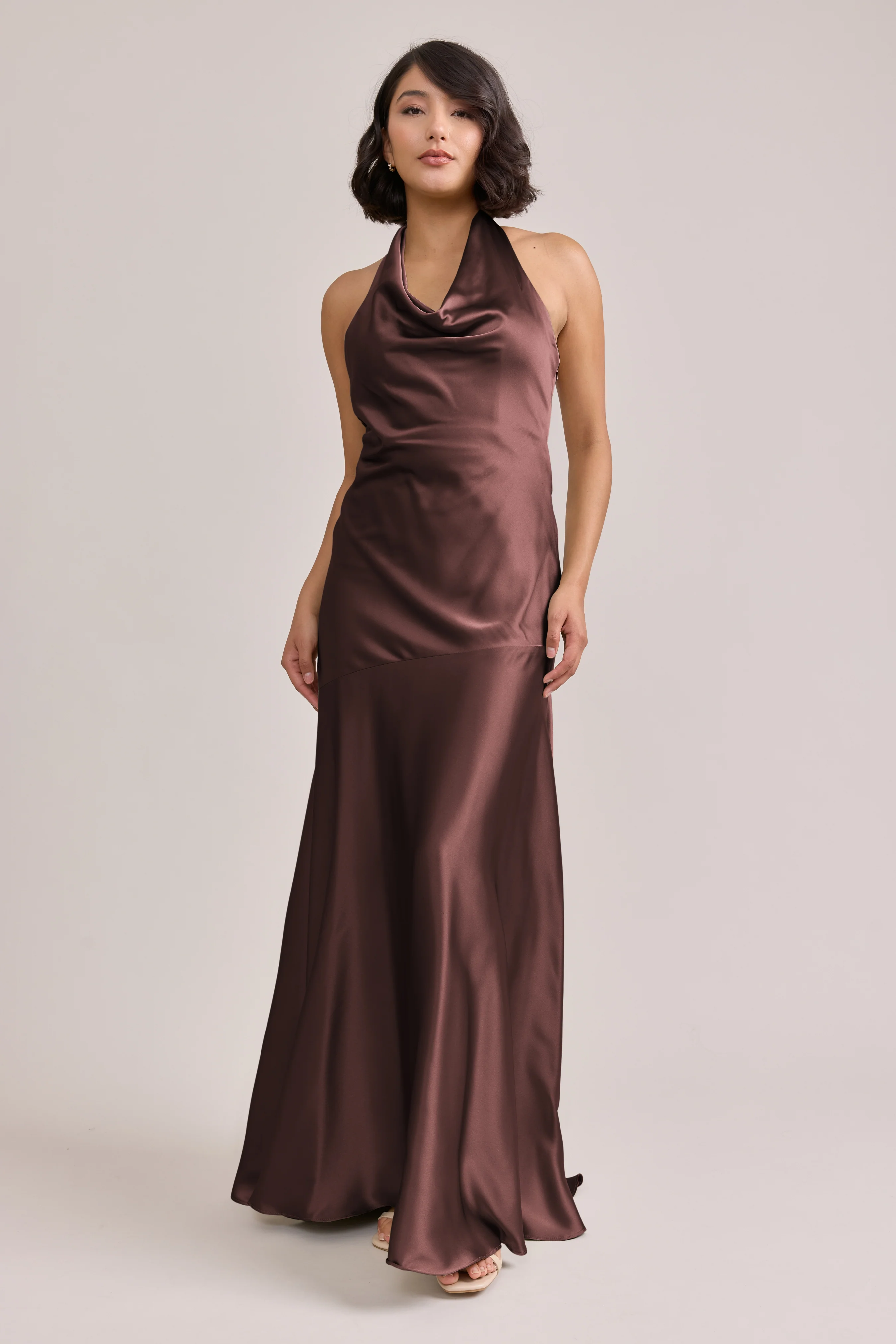 Amaya Satin Dress | Made To Order - Image 79