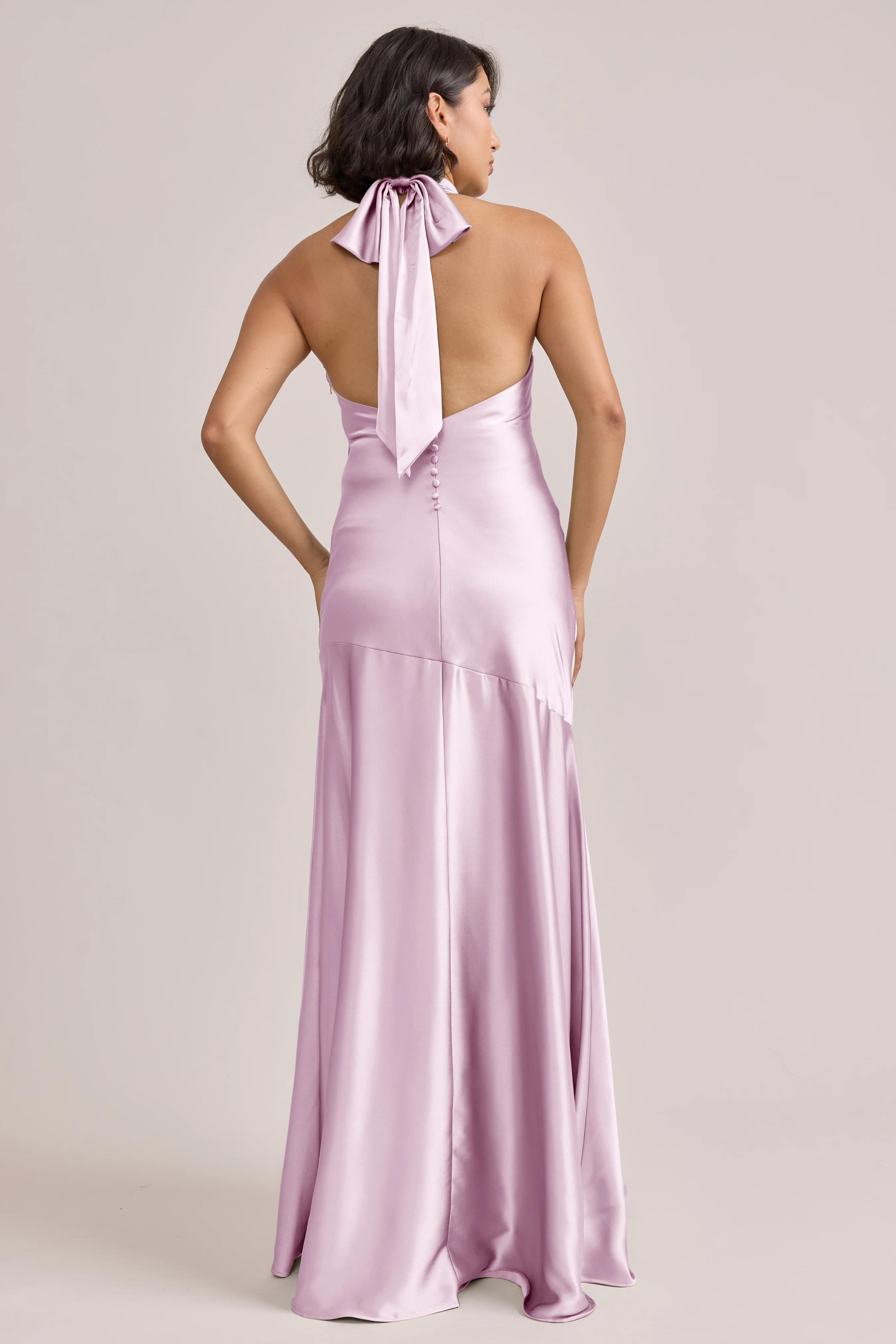 Amaya Satin Dress | Made To Order - Image 8