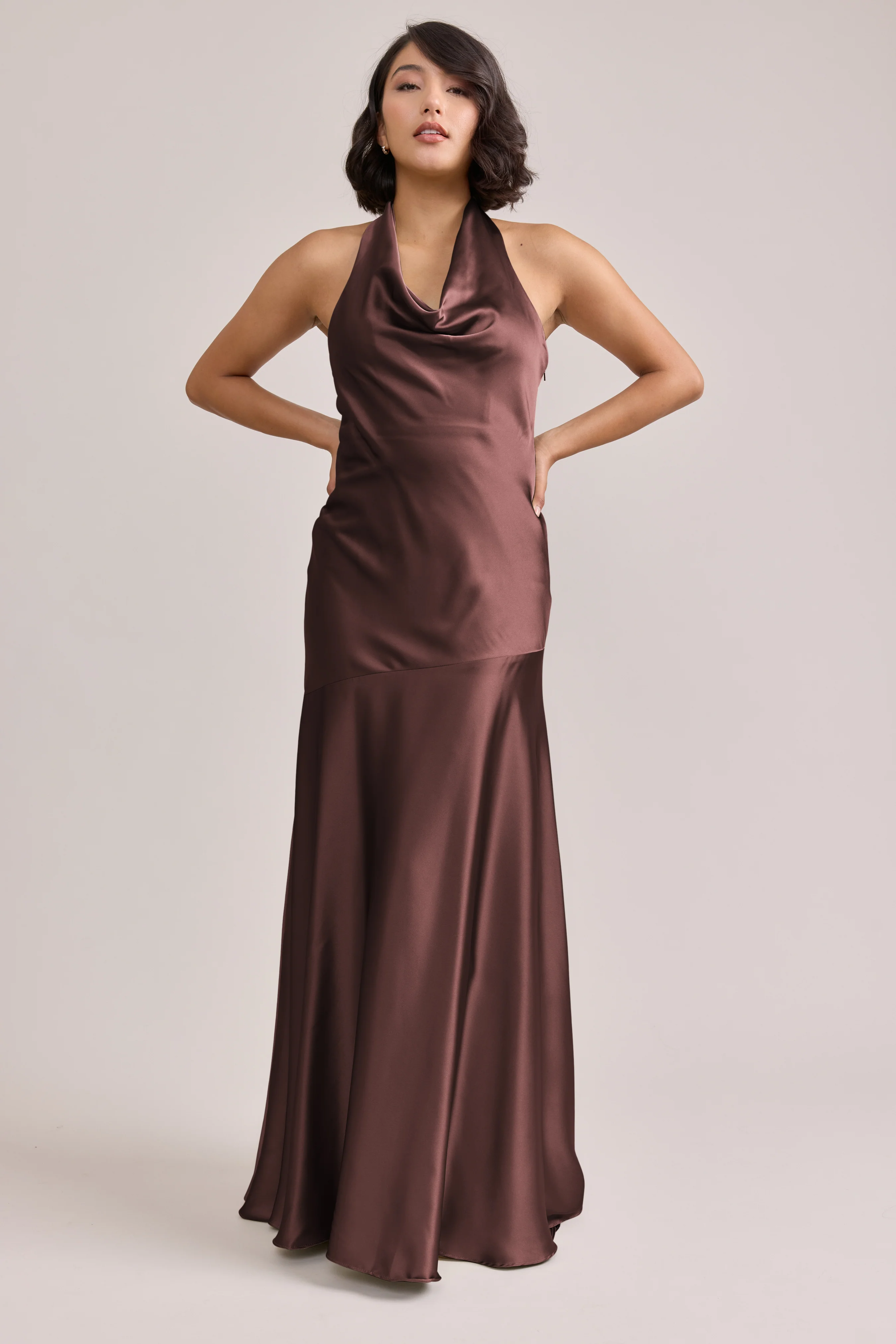 Amaya Satin Dress | Made To Order - Image 80
