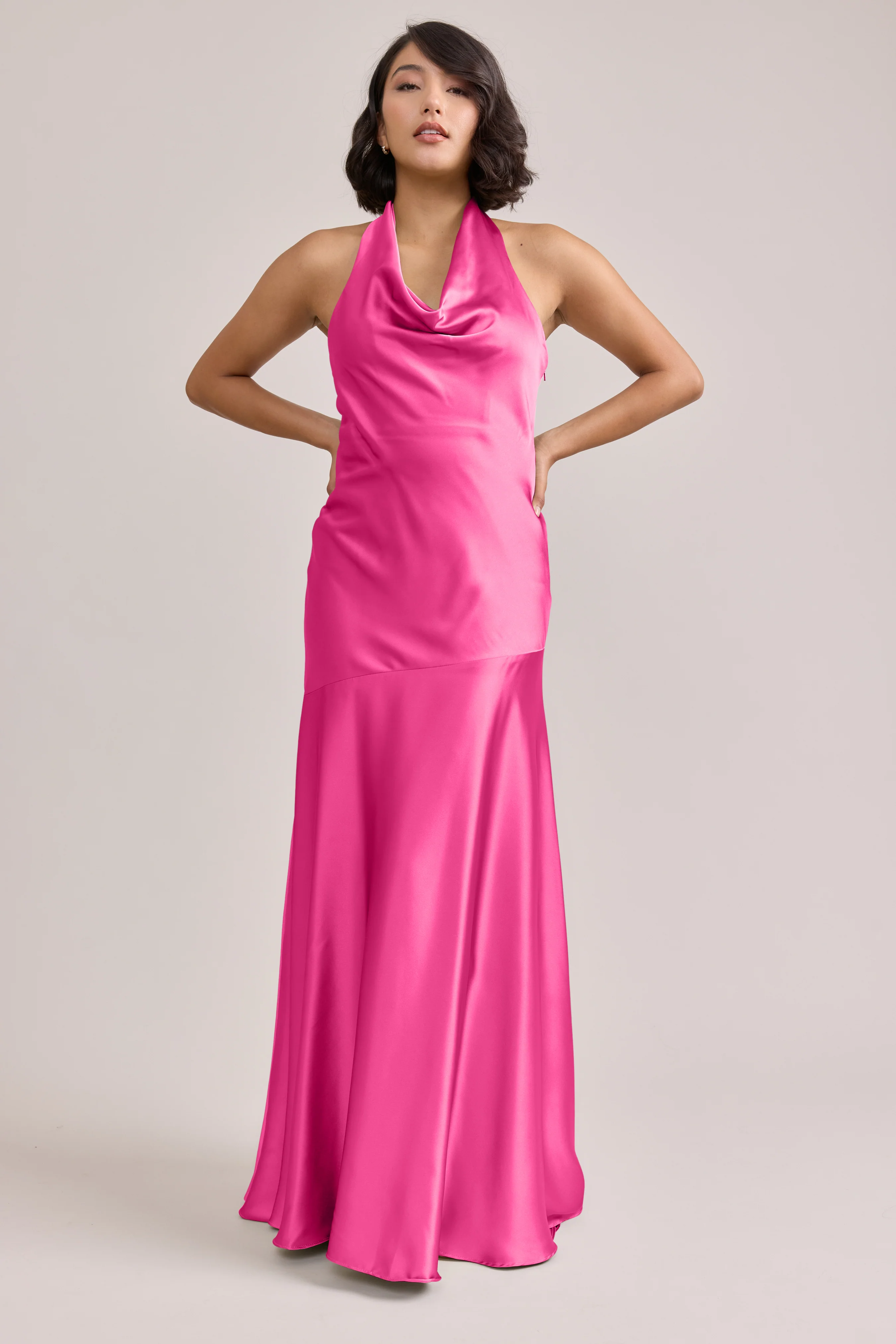 Amaya Satin Dress | Made To Order - Image 83