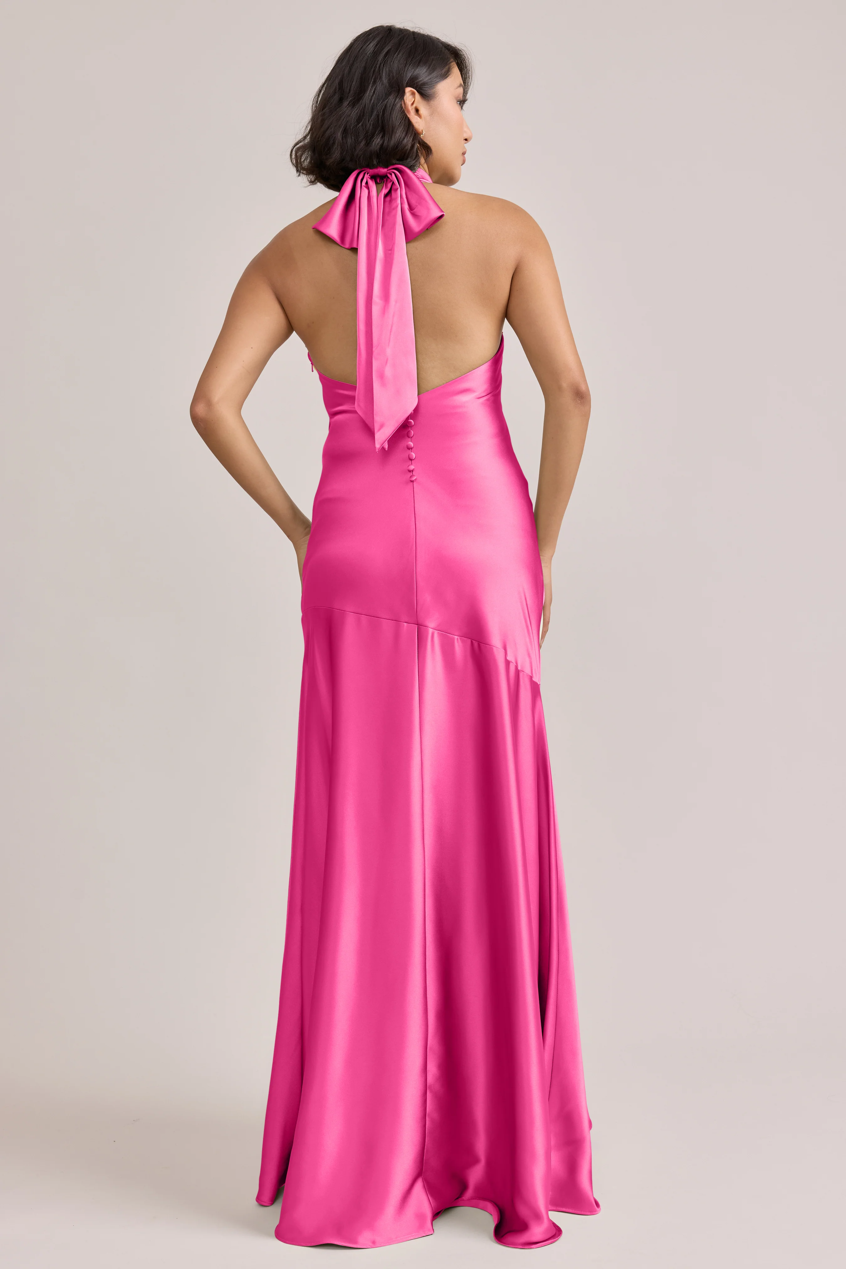 Amaya Satin Dress | Made To Order - Image 84