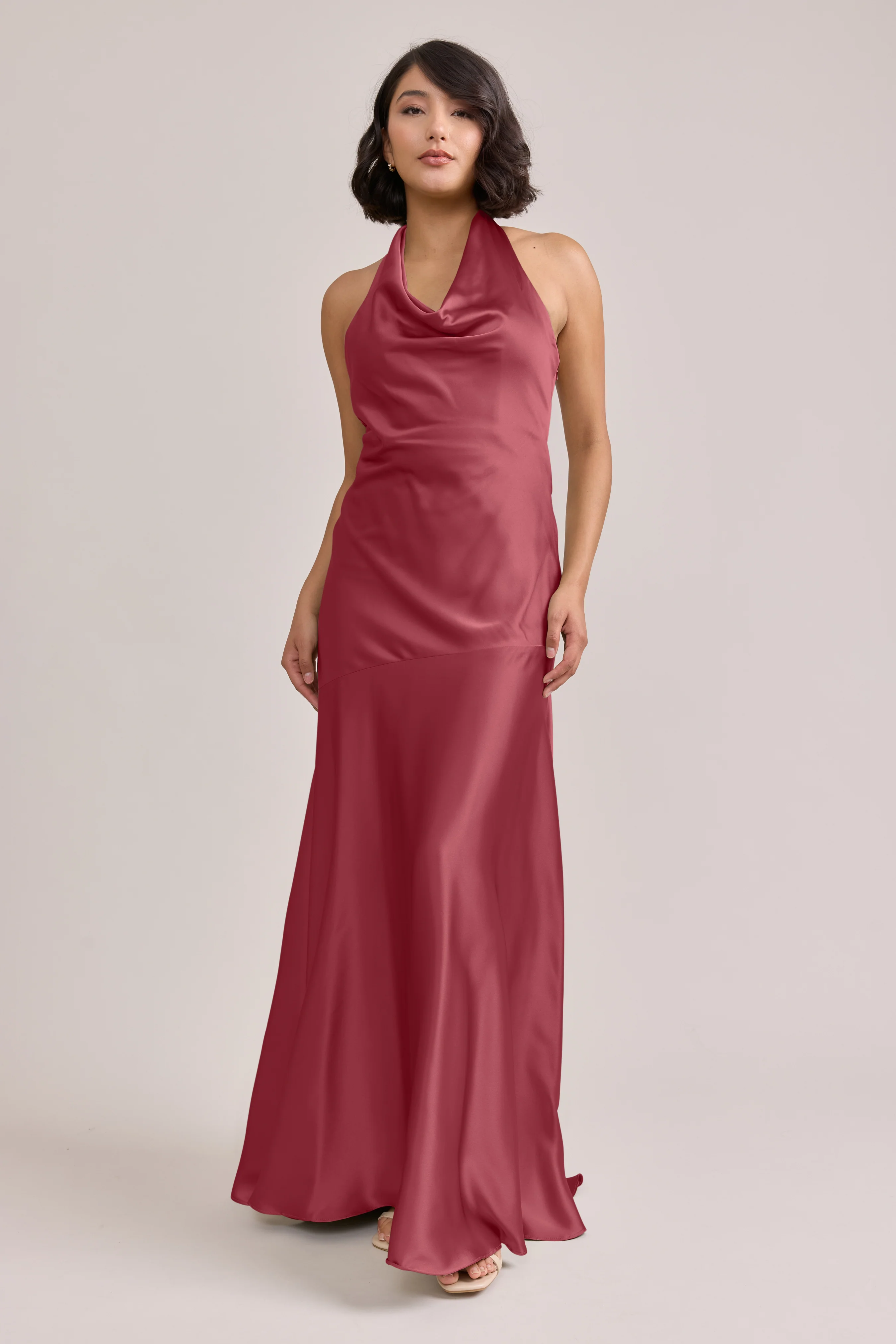 Amaya Satin Dress | Made To Order - Image 9