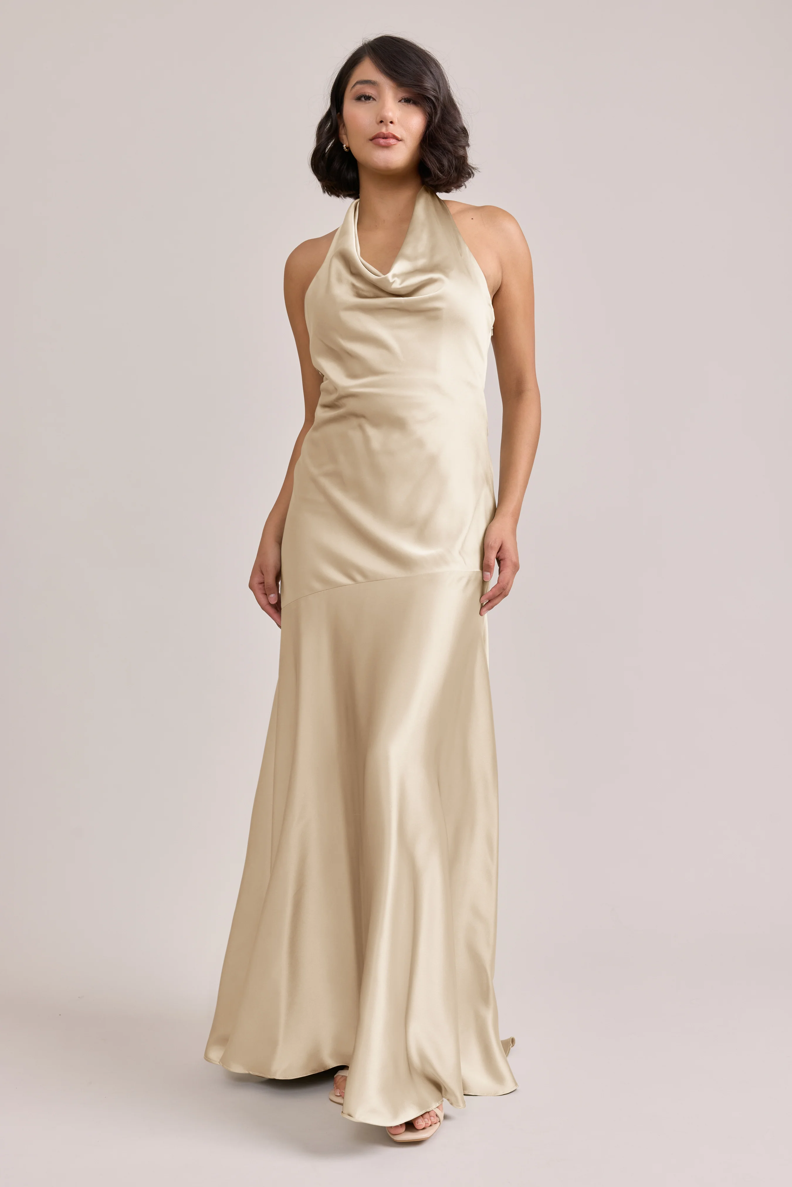 Amaya Satin Dress | Made To Order - Image 97