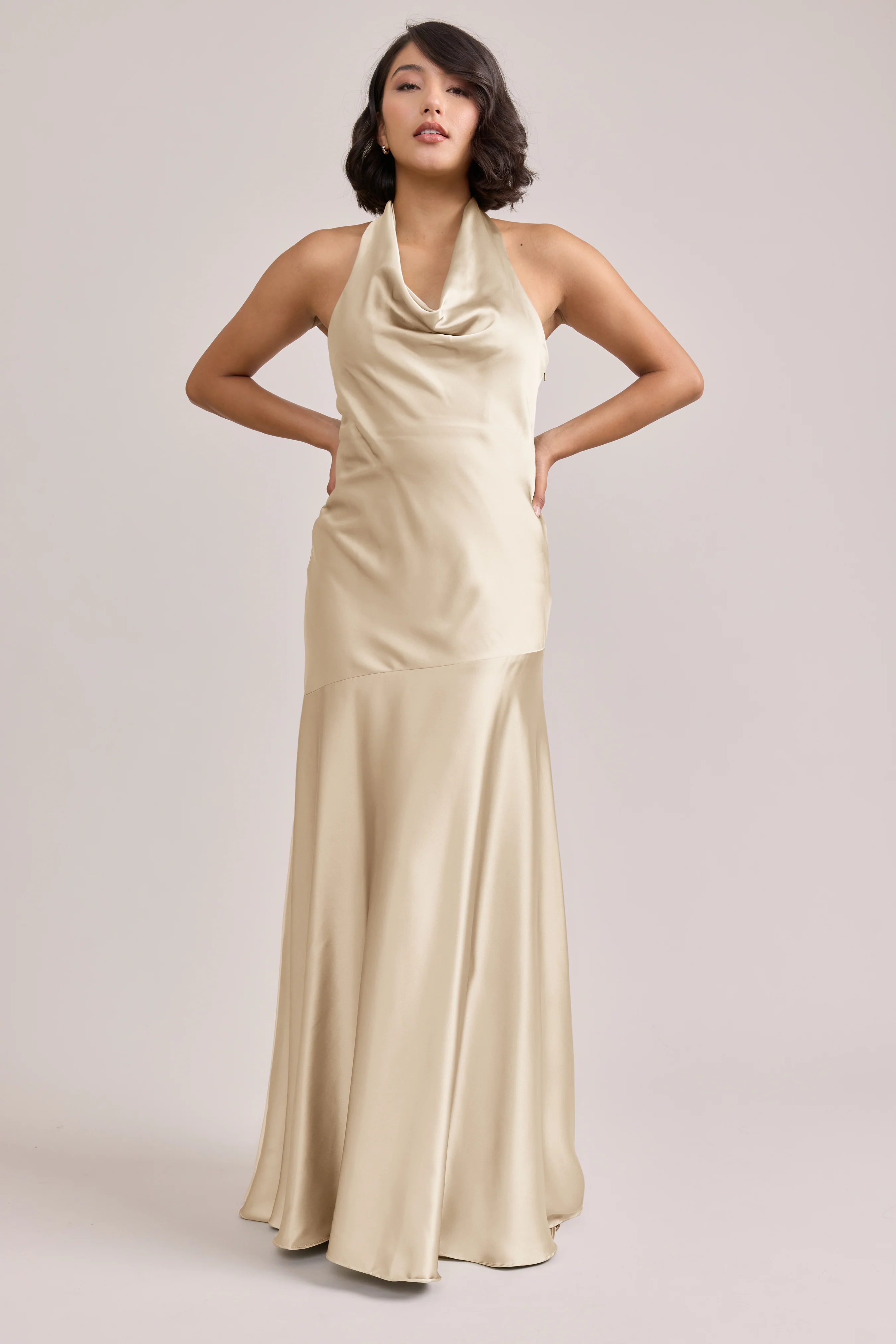 Amaya Satin Dress | Made To Order - Image 98