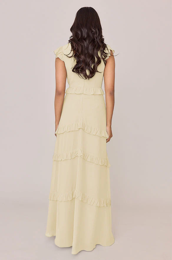 Amelia Chiffon Dress | Made To Order - Image 148