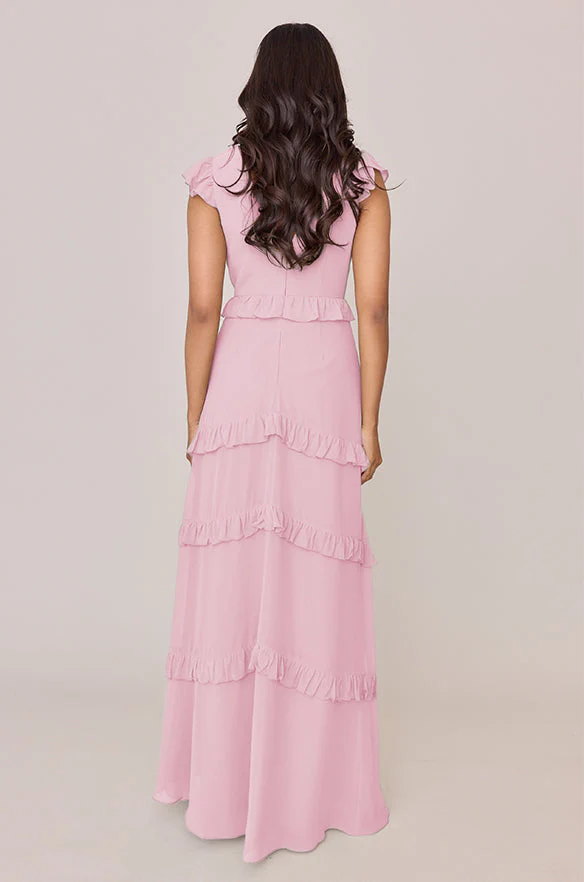 Amelia Chiffon Dress | Made To Order - Image 150