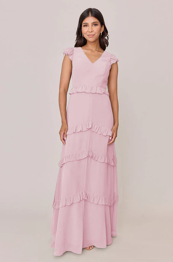 Amelia Chiffon Dress | Made To Order - Image 152