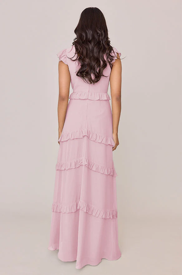 Amelia Chiffon Dress | Made To Order - Image 153