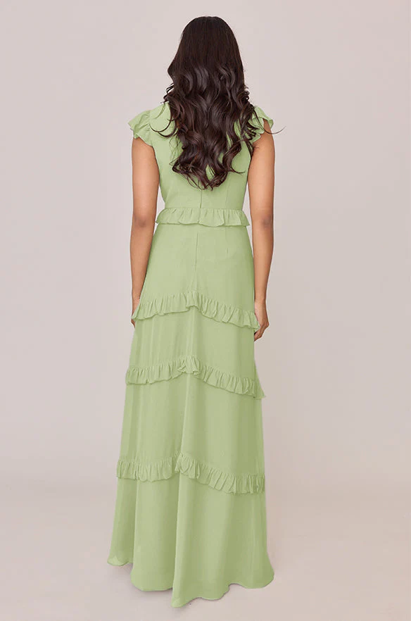 Amelia Chiffon Dress | Made To Order - Image 154