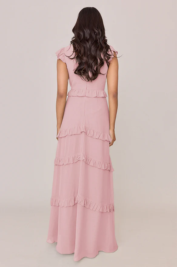 Amelia Chiffon Dress | Made To Order - Image 16