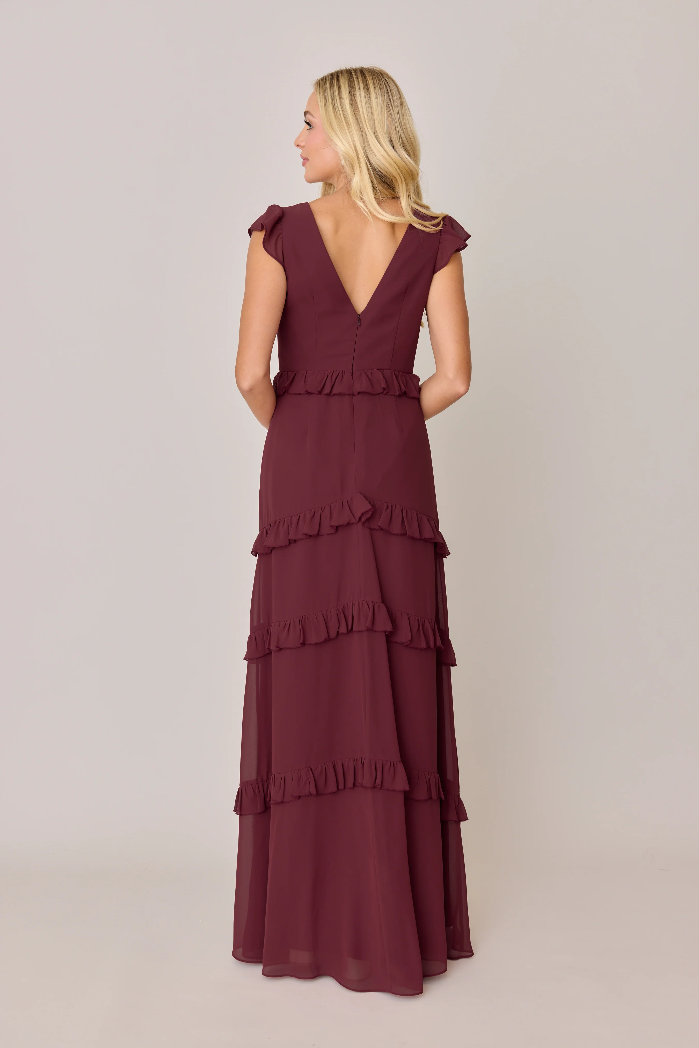 Amelia Chiffon Dress | Made To Order - Image 3