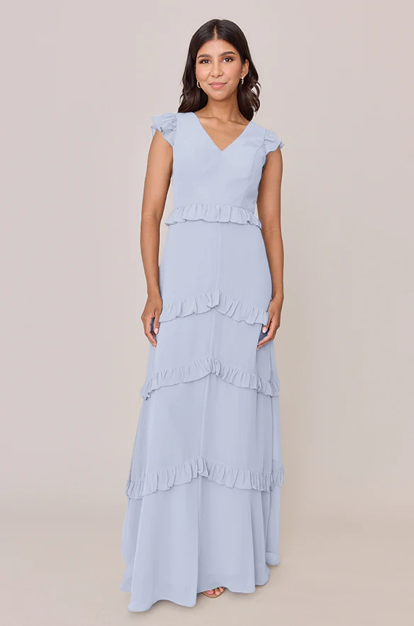Amelia Chiffon Dress | Made To Order - Image 61
