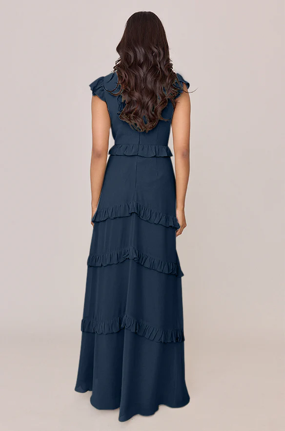 Amelia Chiffon Dress | Made To Order - Image 68