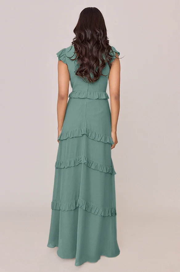 Amelia Chiffon Dress | Made To Order - Image 74