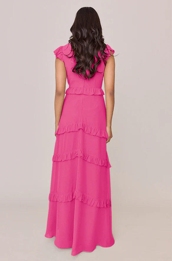 Amelia Chiffon Dress | Made To Order - Image 8