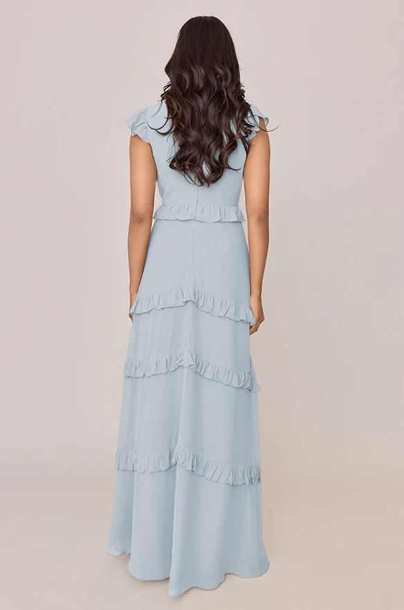 Amelia Chiffon Dress | Made To Order - Image 90