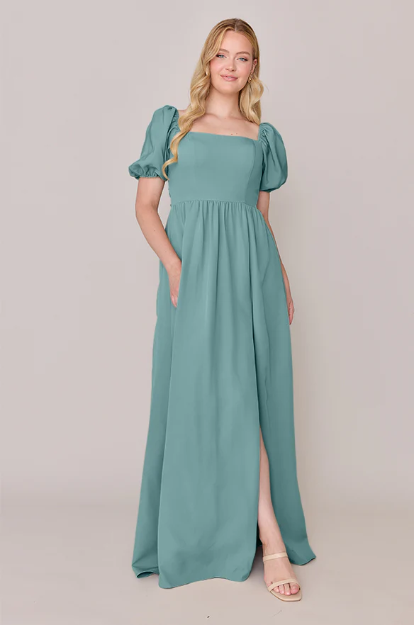 Angelle Crepe Dress | Made To Order - Image 42