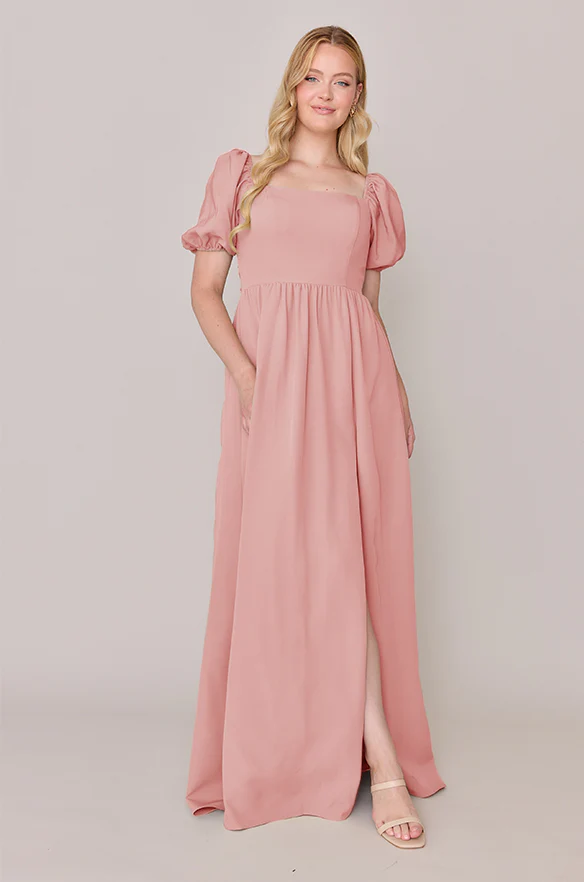 Angelle Crepe Dress | Made To Order - Image 44