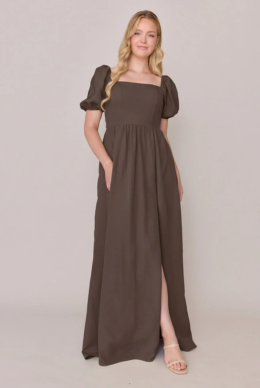 Angelle Crepe Dress | Made To Order - Image 90