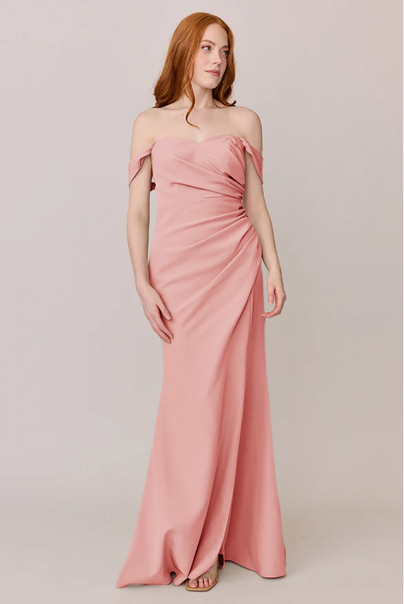 Ariel Convertible Crepe Dress | Made To Order - Image 122