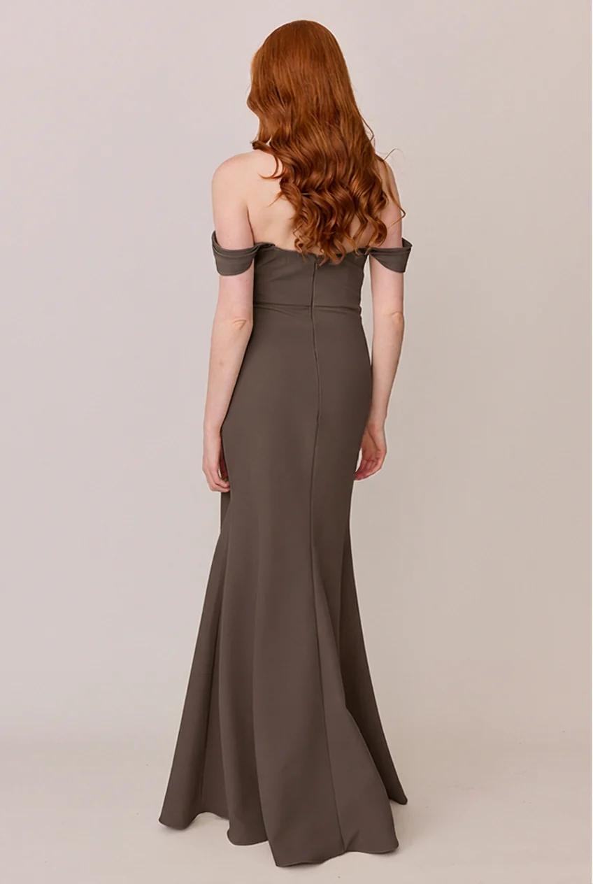 Ariel Convertible Crepe Dress | Made To Order - Image 185
