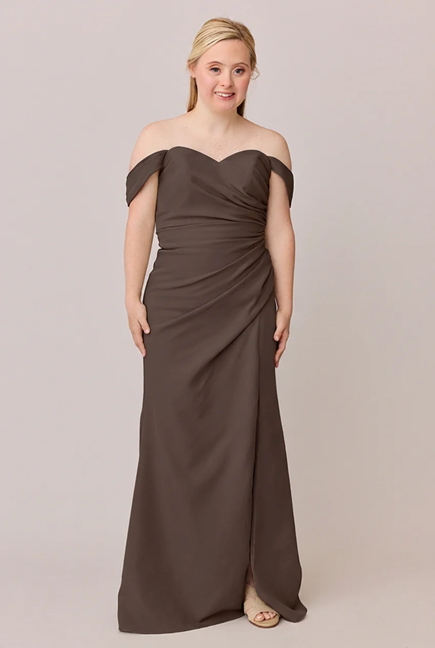 Ariel Convertible Crepe Dress | Made To Order - Image 186