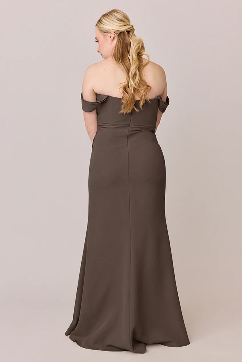 Ariel Convertible Crepe Dress | Made To Order - Image 187