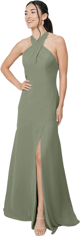 Athena Chiffon Dress | Made To Order - Image 154