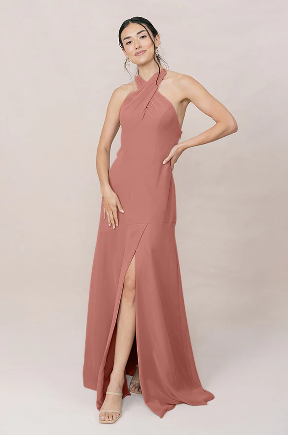 Athena Chiffon Dress | Made To Order - Image 40