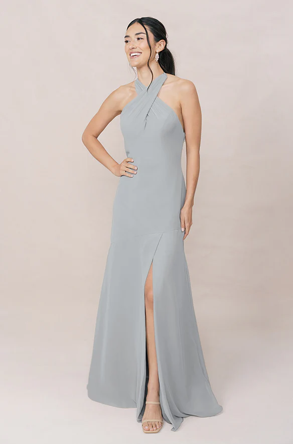 Athena Chiffon Dress | Made To Order - Image 42