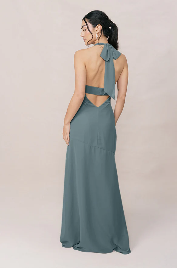 Athena Chiffon Dress | Made To Order - Image 49