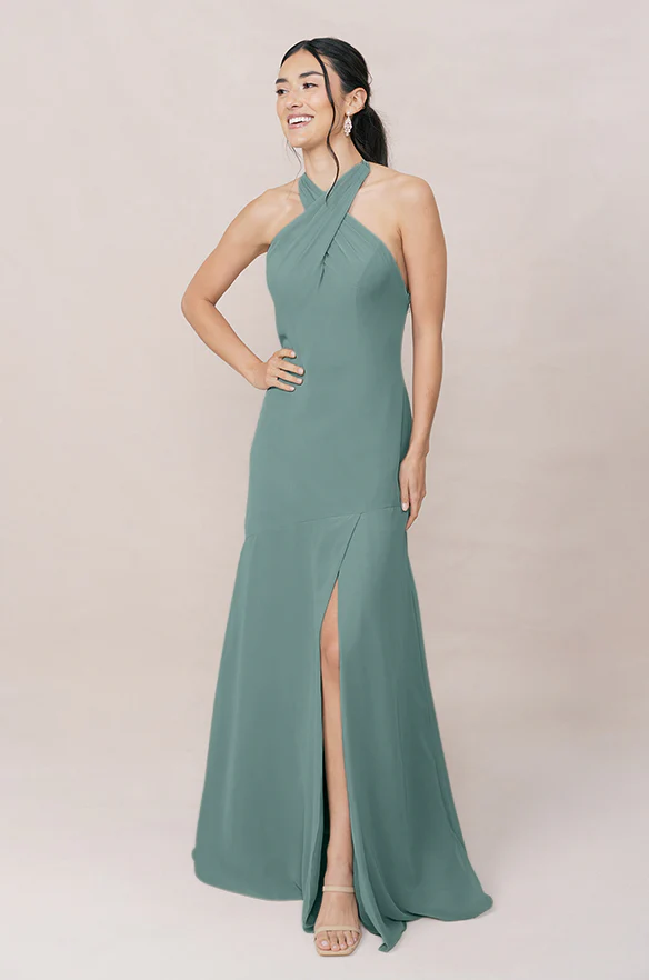 Athena Chiffon Dress | Made To Order - Image 80