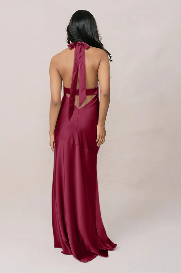 Athena Satin Dress | Made To Order - Image 10