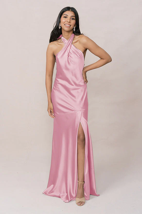 Athena Satin Dress | Made To Order - Image 156