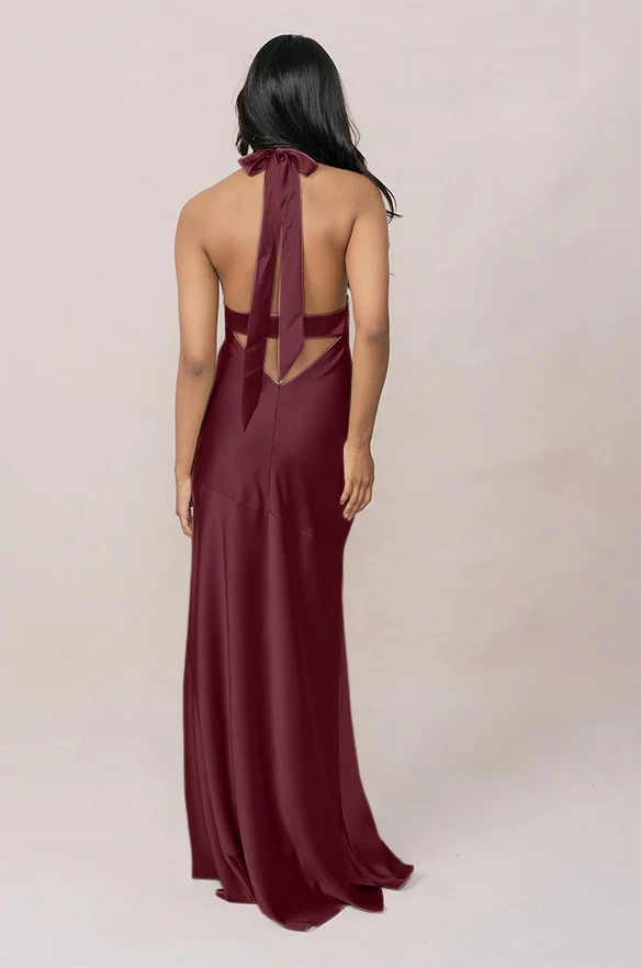 Athena Satin Dress | Made To Order - Image 18