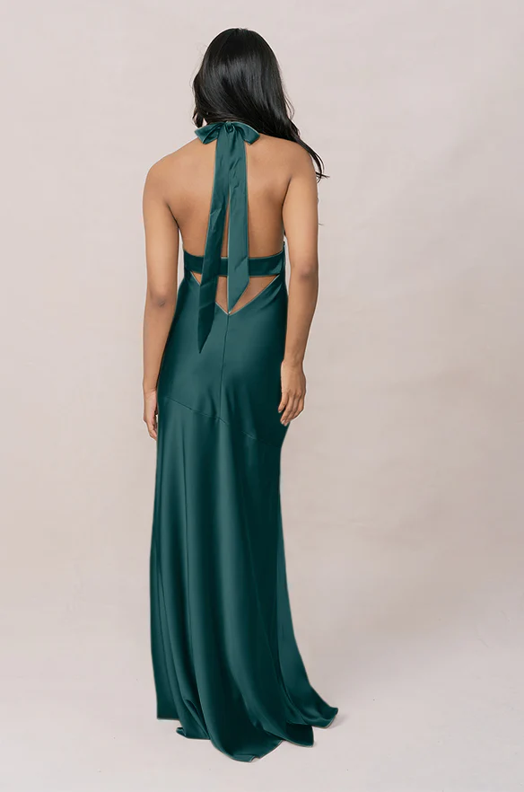 Athena Satin Dress | Made To Order - Image 22
