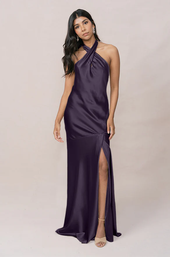 Athena Satin Dress | Made To Order - Image 31