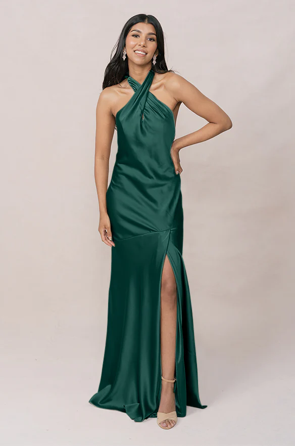 Athena Satin Dress | Made To Order - Image 33