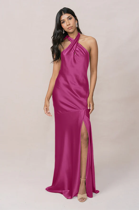 Athena Satin Dress | Made To Order - Image 39
