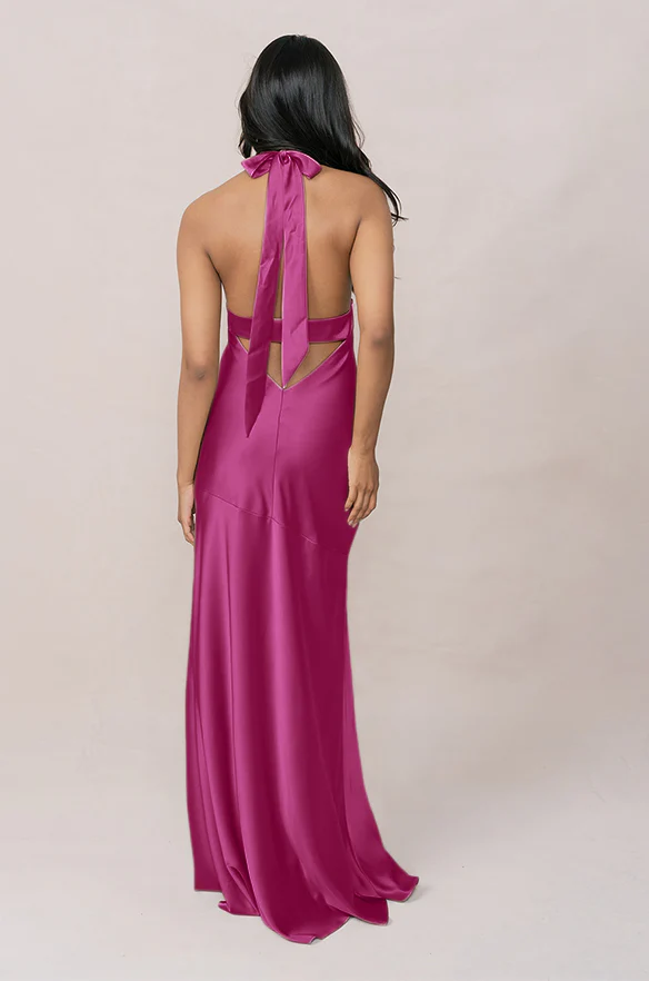 Athena Satin Dress | Made To Order - Image 40