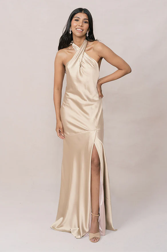 Athena Satin Dress | Made To Order - Image 41