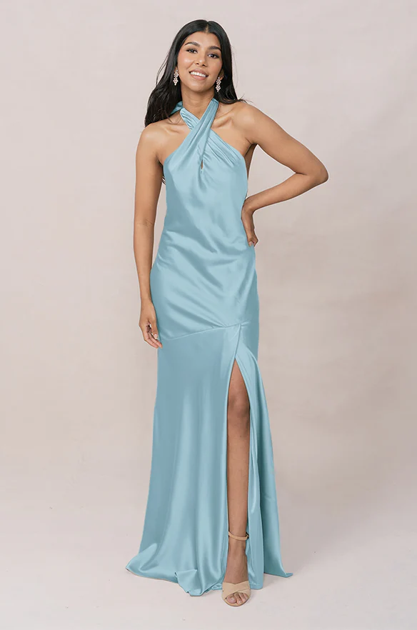 Athena Satin Dress | Made To Order - Image 51
