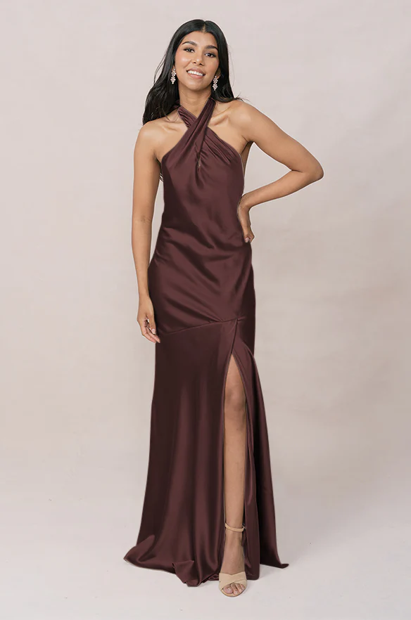 Athena Satin Dress | Made To Order - Image 57