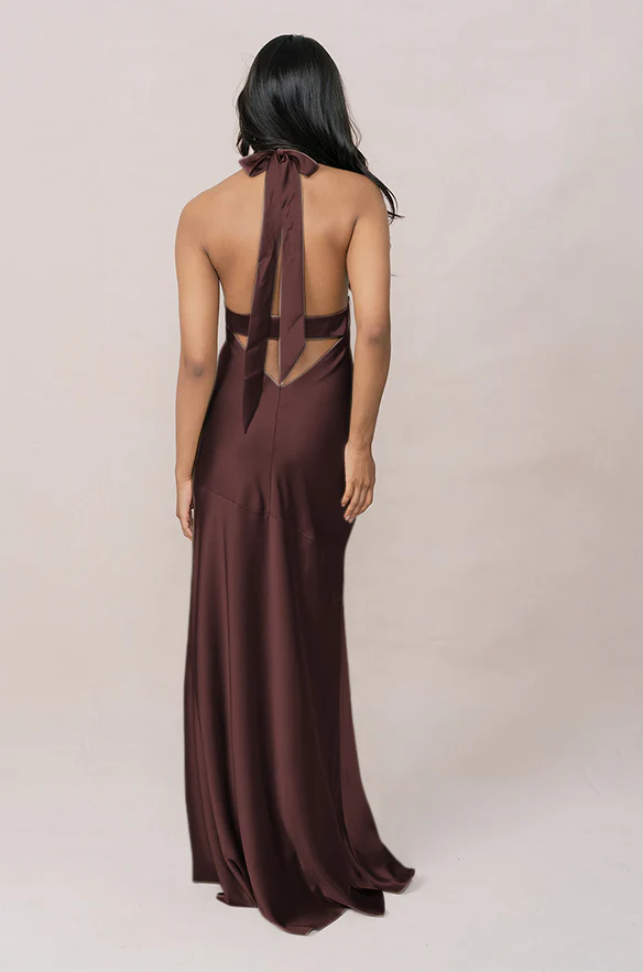Athena Satin Dress | Made To Order - Image 58