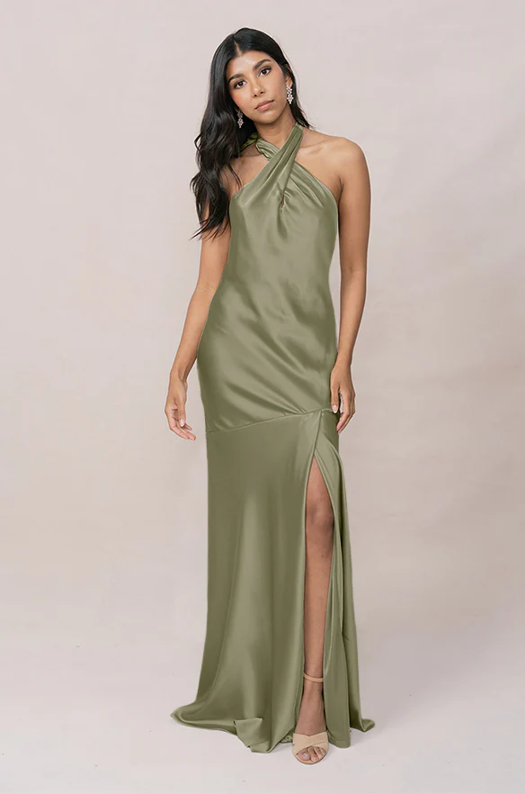 Athena Satin Dress | Made To Order - Image 63