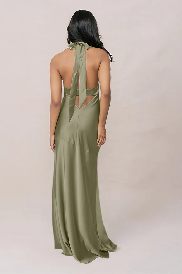 Athena Satin Dress | Made To Order - Image 64