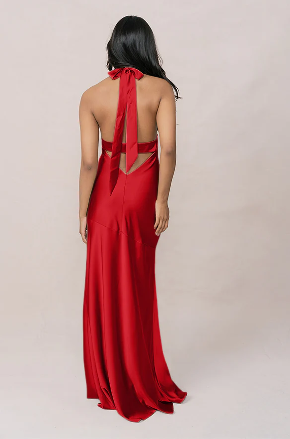 Athena Satin Dress | Made To Order - Image 74