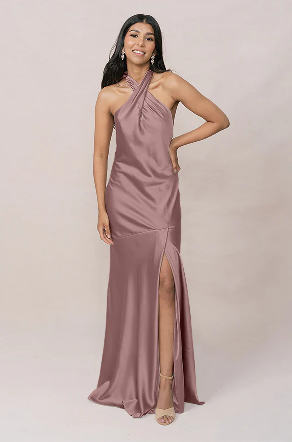 Athena Satin Dress | Made To Order - Image 77
