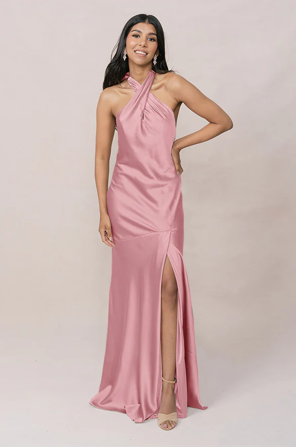 Athena Satin Dress | Made To Order - Image 81